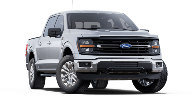 2025 Iconic Silver Metallic Ford F-150 XLT 4X4 Truck